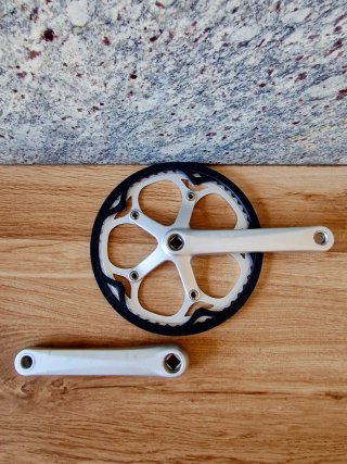 ●BROMPTON● Bielas, plato 50T y protector