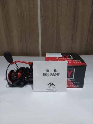 Carrete Pesca Dukio DY3000 Negro/Rojo 640513971