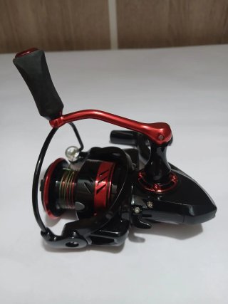 Carrete Pesca Dukio DY3000 Negro/Rojo 640513971