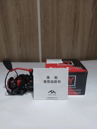 Carrete Pesca Dukio DY3000 Negro/Rojo 640513971