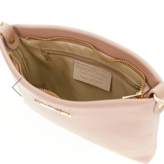Bolso Clutch Piel CaféNoir Rosa Palo