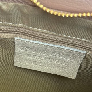 Bolso Clutch Piel CaféNoir Rosa Palo