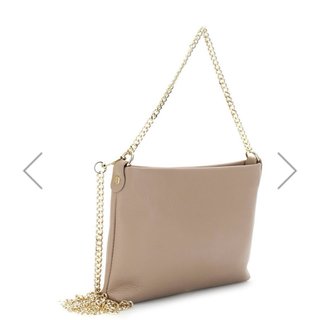 Bolso Clutch Piel CaféNoir Rosa Palo