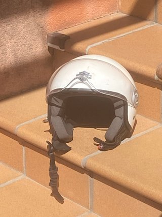 Casco Moto Harley Davidson Blanco