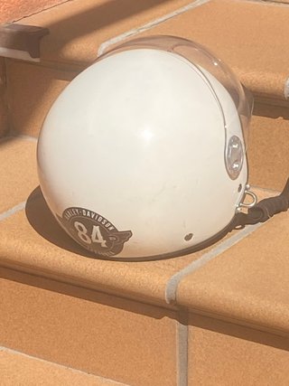 Casco Moto Harley Davidson Blanco