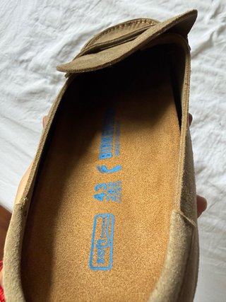 Zuecos Birkenstock Beige