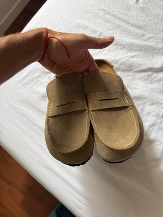 Zuecos Birkenstock Beige
