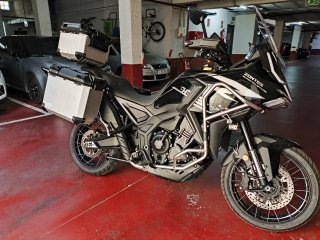 Zontes 703 F 19" Adventure Negra y Plata