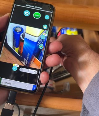 OFERTA. Cámara endoscópica movil USB cable 2m