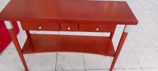 Mueble recibidor madera