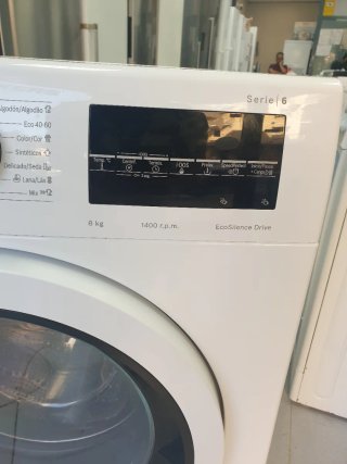 Lavadora Bosch Serie 6 8kg 1400rpm