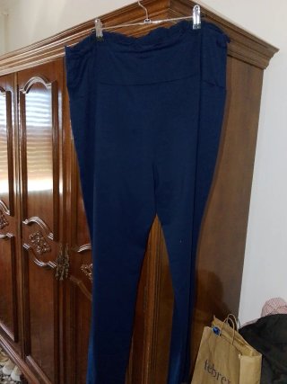 Pantalón premamá azul