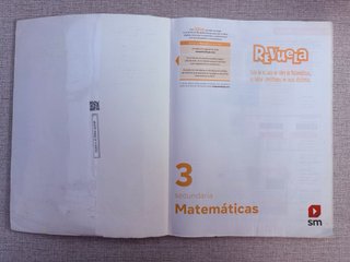 Matemáticas 3 secundaria Revuela