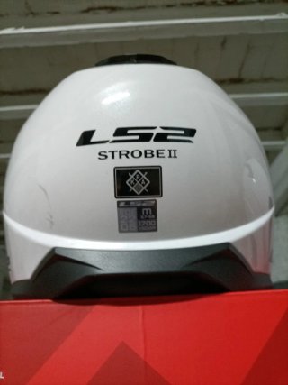 Cascos Moto Integrales LS2 Blancos