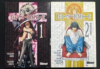 DEATH NOTE SHONEN MANGA GLÉNAT 2006 TOMOS 1-6