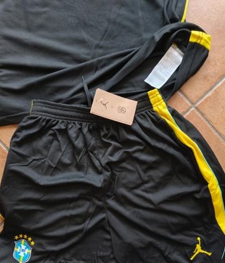 Completo Nike Jordan Brasile XXL nero/giallo