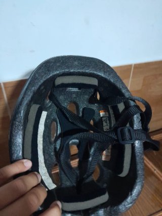 Casco bici infantil azul