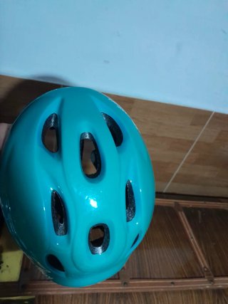 Casco bici infantil azul