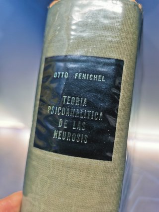 Libro, Teoría Psicoanalítica de la neurosis - OTTO FENICHEL , Paidos, 1971