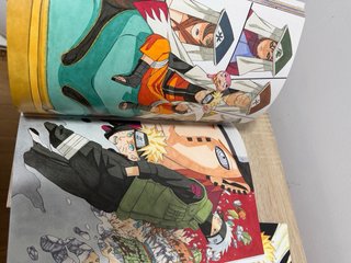 NARUTO ARTBOOKS NUEVOS | MASASHI KISHIMOTO