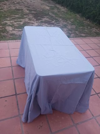 Mesa camilla de madera