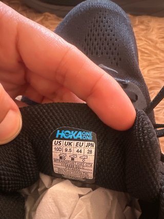 Zapatillas Hoka Negras