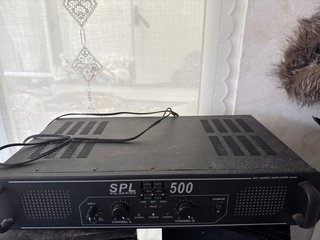 Altavoces Skytronic y Amplificador SPL 500