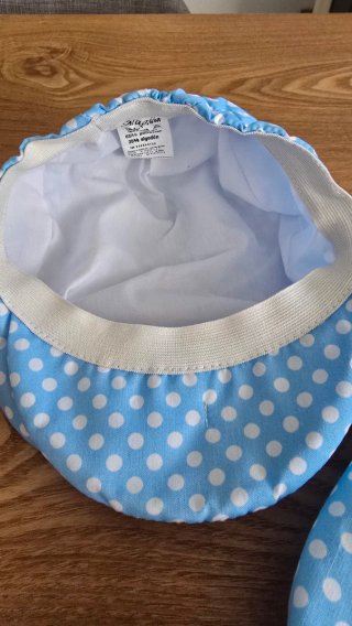 Traje de gitano bebé: pelele y gorro lunares