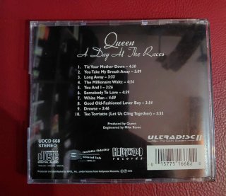 Queen A day at the races gold CD MFSL udcd 668