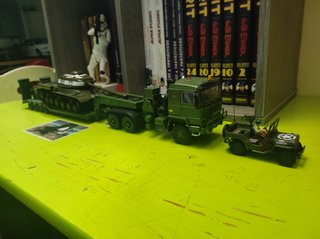 Camión Pegaso Trailer Militar 1/43