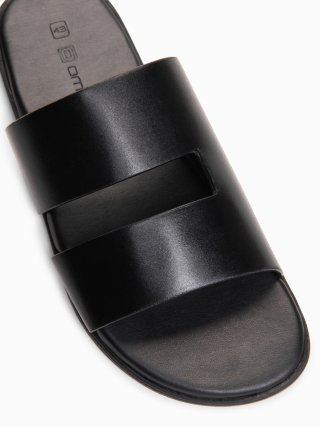 Ciabatte uomo Nuove “OMBRE” vera pelle N. 42