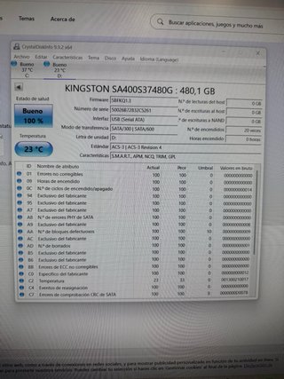 Disco SSD Kingston 480GB