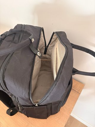 Mochila cambiador negra