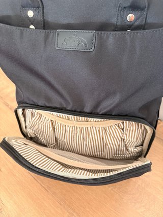 Mochila cambiador negra