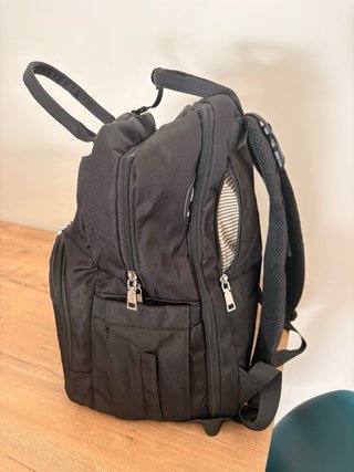 Mochila cambiador negra