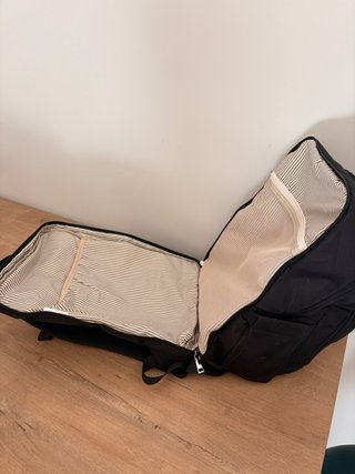 Mochila cambiador negra