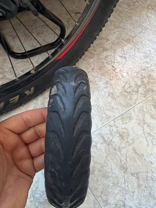 2 Ruedas maciza 8 pulgadas para patinete eléctrico