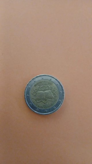 2 euro commemorativo Austria 2007 Trattato di Roma