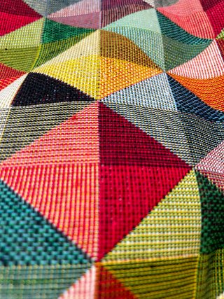 Tejido Tapiz Gobelino Diamantes 280cm