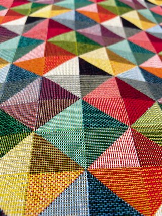 Tejido Tapiz Gobelino Diamantes 280cm