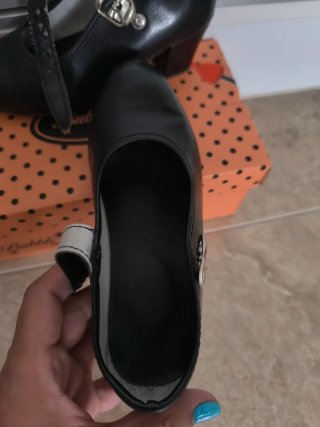 Tacones Flamenca Niña Negro Talla 29
