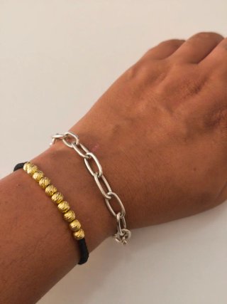 Pulsera Thomas Sabo de Plata 925. Mide 21 CM.