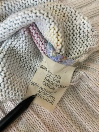 Cardigan donna turchese con fantasia a fiori