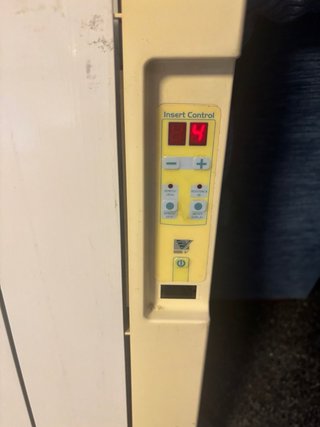 Radiador eléctrico blanco