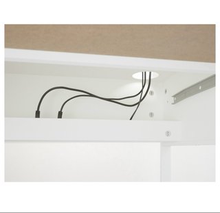 MICKE IKEA  Escritorio, blanco, 73x50 cm