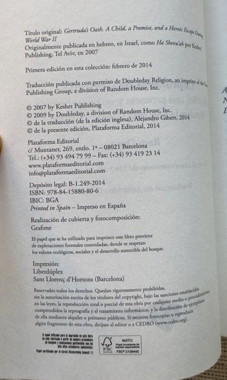 La promesa de Gertruda Ram Oren