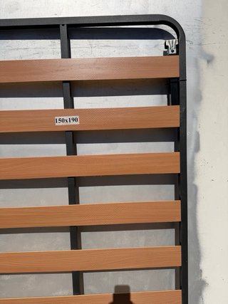 Somier 150x190 cm Metal y Madera