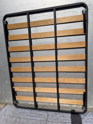 Somier 150x190 cm Metal y Madera
