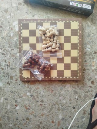 Scacchiera 3 in 1 Pieghevole