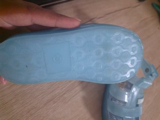 Sandalias Frozen Cangrejeras Azul